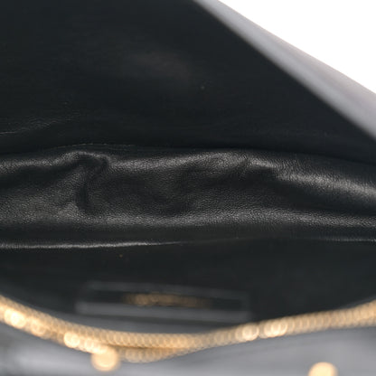 Saint Laurent Suede Calfskin Monogram Le Sept Chain Bag Black 5 of 11