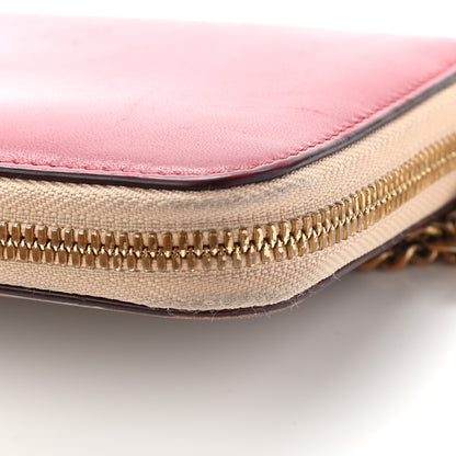 Chloe Smooth Calfskin Baylee Long Zip Around Wallet Red Beige 18 of 23