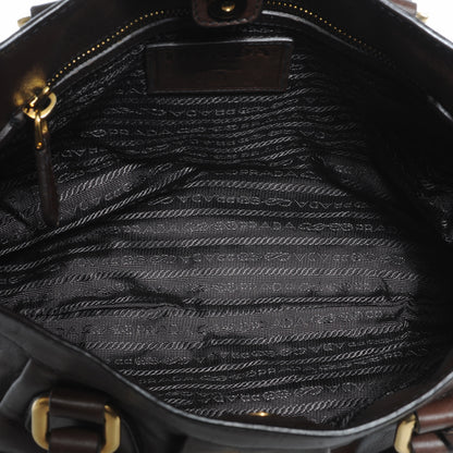 Prada Vitello Soft Shopping Tote Caffe 5 of 7