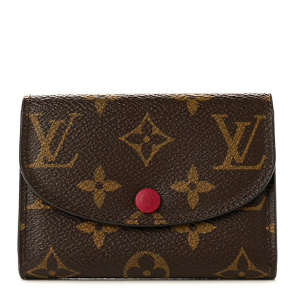 Louis Vuitton Monogram Rosalie Coin Purse Fuchsia 1 of 8