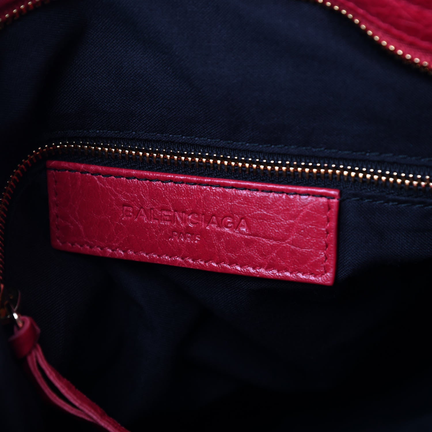 Balenciaga Agneau Classic Gold Hardware Velo Rouge Sapphire 7 of 11