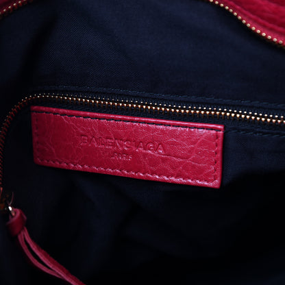 Balenciaga Agneau Classic Gold Hardware Velo Rouge Sapphire 7 of 11