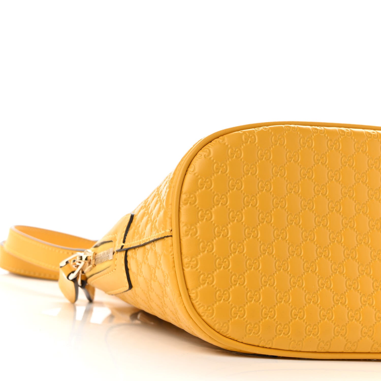 Gucci Soft Microguccissima Mini Dome Bag New Buttercup 9 of 9
