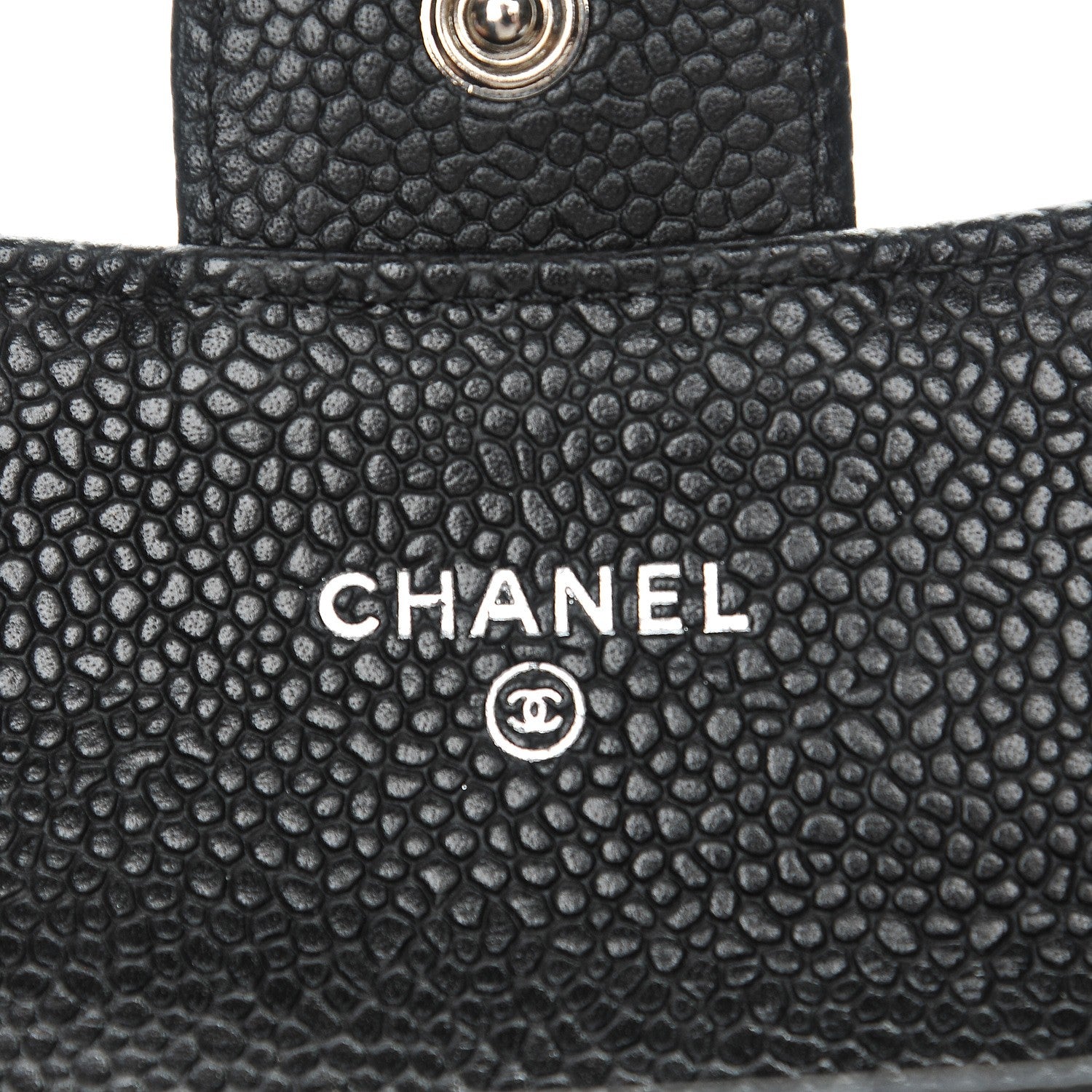 Chanel Caviar Quilted Flap Card Holder Black 6 of 8