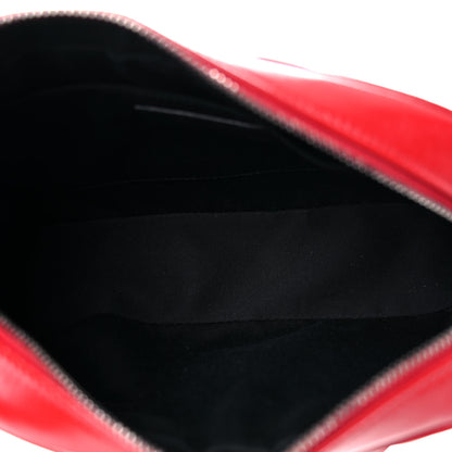 Saint Laurent Calfskin Matelasse Monogram Lou Camera Bag Rouge Eros 5 of 9