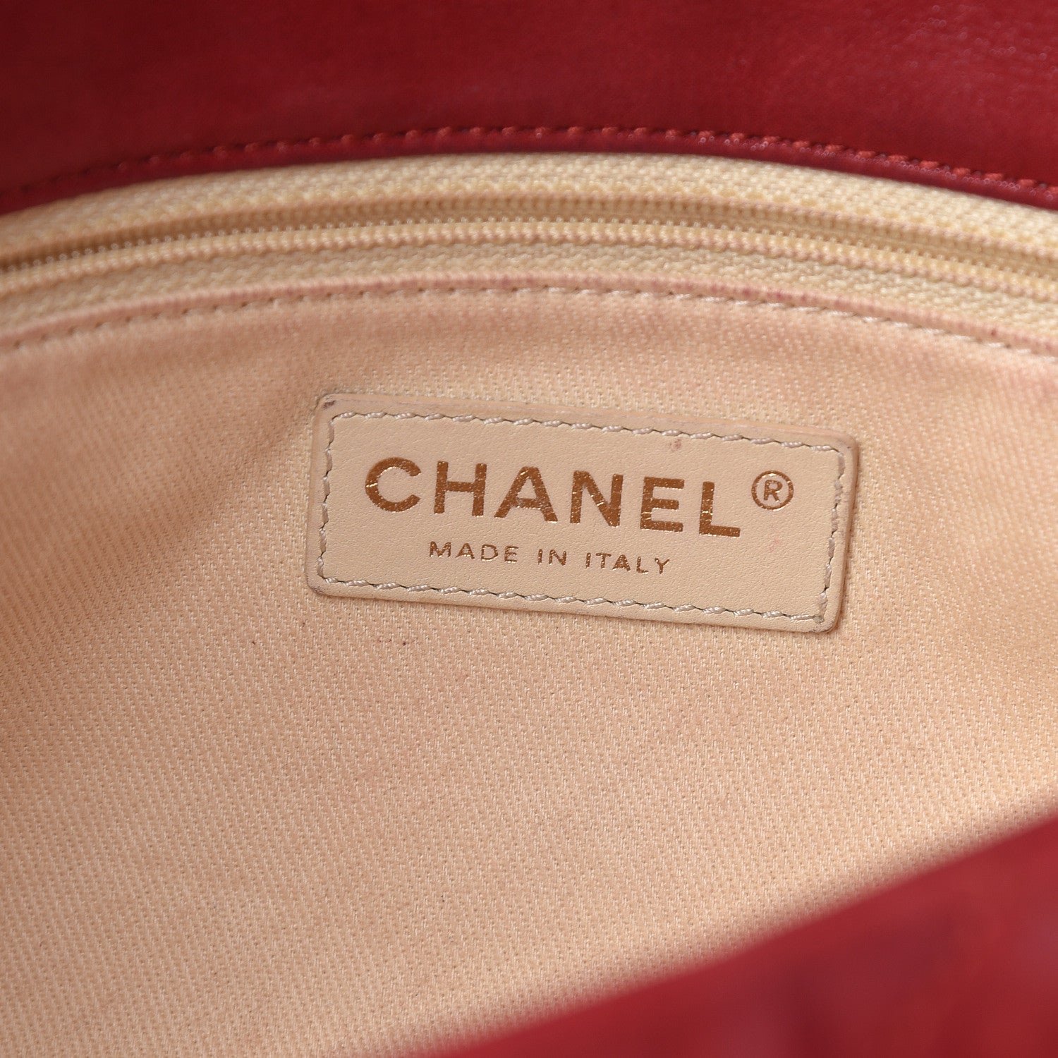 Chanel Iridescent Calfskin Large Chic Quilt Flap Red 6 of 23