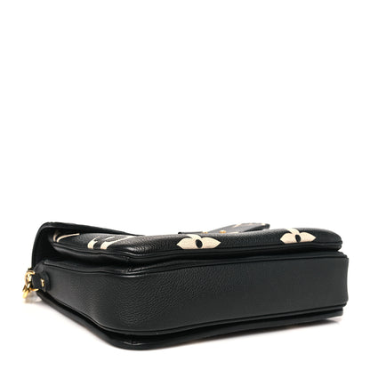Louis Vuitton Empreinte Monogram Giant Pochette Metis Black Beige 4 of 10