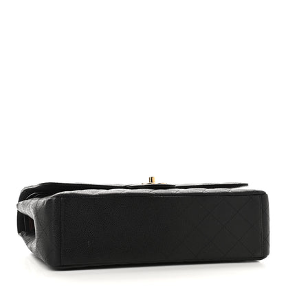 Chanel Caviar Quilted Maxi Double Flap Black 4 of 10