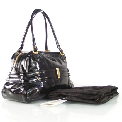 Gucci Patent Leather Wave Boston 3 of 11