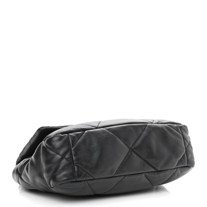 Chanel Lambskin Quilted Medium Chanel 19 Flap Black 4 of 16