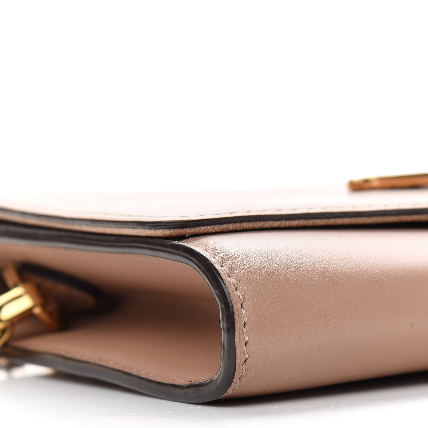 Louis Vuitton Calfskin Chain Louise GM Nude 9 of 10