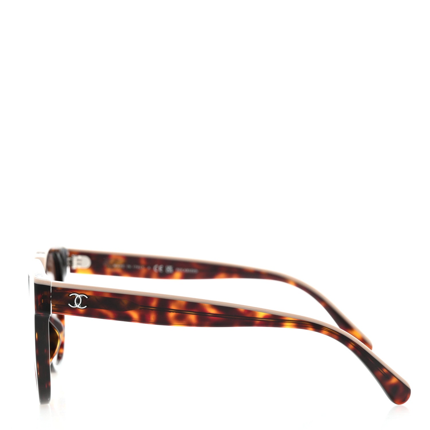 Chanel Acetate CC Butterfly Sunglasses 5414-A Tortoise 3 of 8