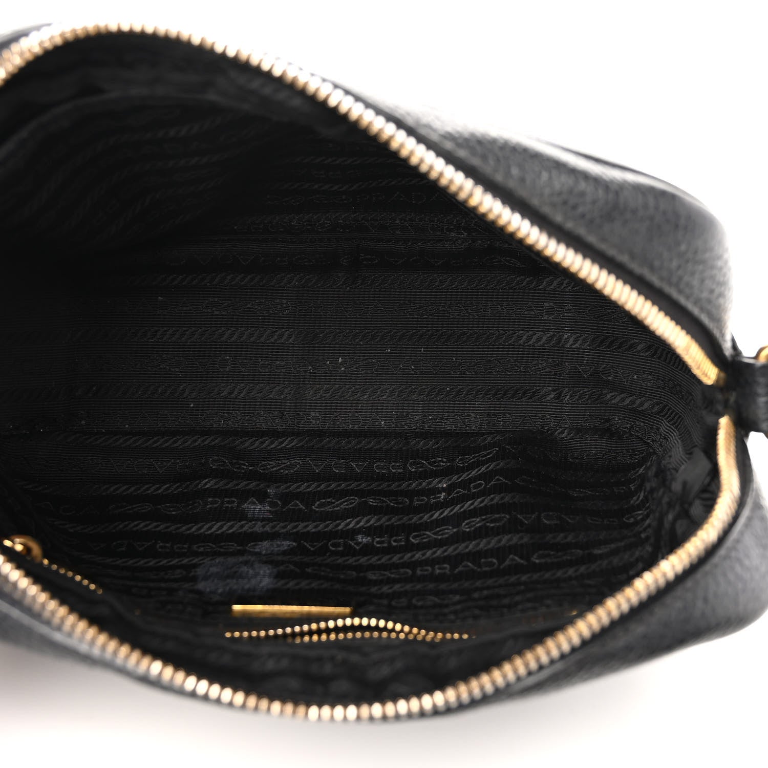 Prada Vitello Phenix Camera Bag Black 5 of 11