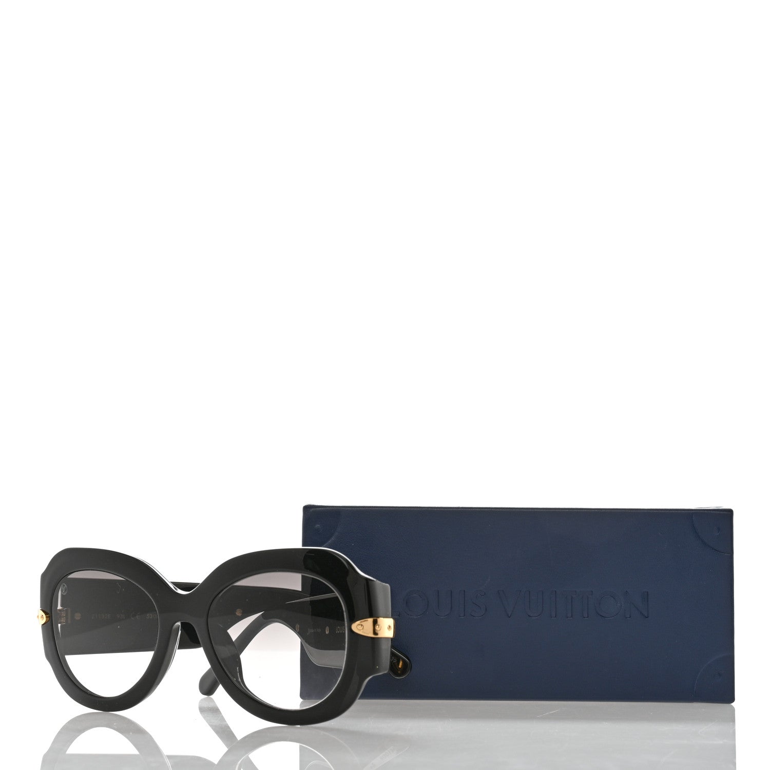 Louis Vuitton Acetate Paris Texas Sunglasses Z1132E Black 1192579