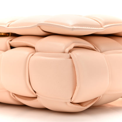 Bottega Veneta Nappa Maxi Intrecciato Padded Cassette Crossbody Bag Melon Washed 8 of 9