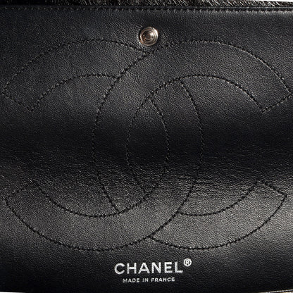 Chanel Glazed Calfskin 2.55 Reissue 227 Flap Black 6 of 9