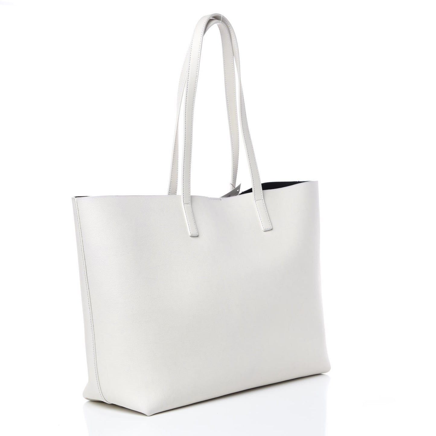 Calfskin Large Shopping Tote Porcellana