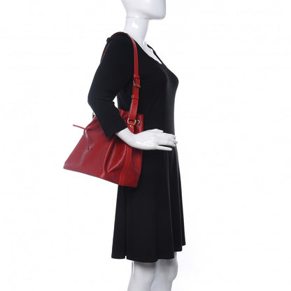 Louis Vuitton Epi Petit Noe Castillan Red 2 of 8
