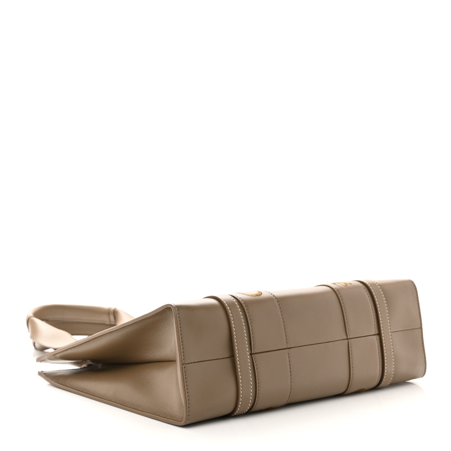 Chloe Calfskin Medium Woody Tote Army Green 4 of 10