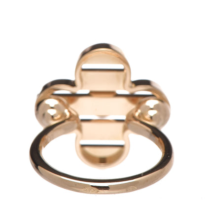Louis Vuitton 18K Yellow Gold Fleur Ring 50 5.25 4 of 6
