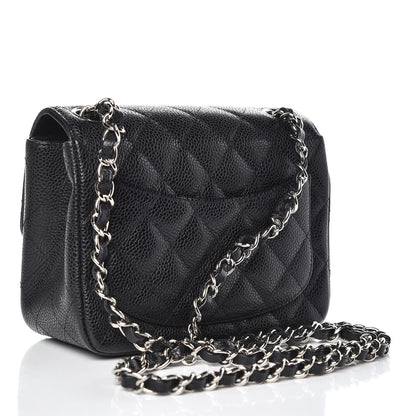 Chanel Caviar Quilted Mini Square Flap Black 3 of 12