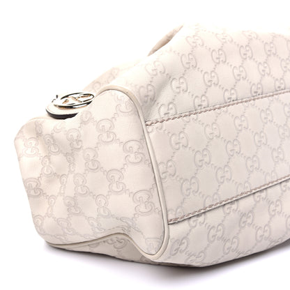Gucci Guccissima Medium Sukey Tote Mystic White 5 of 10