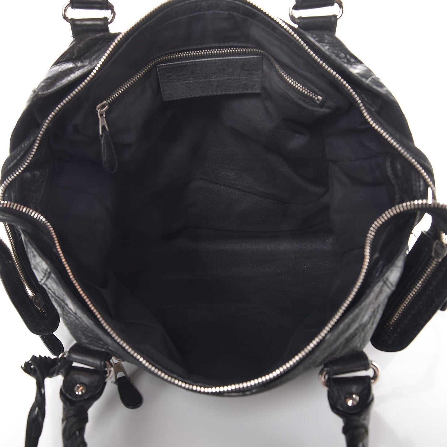 Agneau Giant 12 Silver Hardware City Black