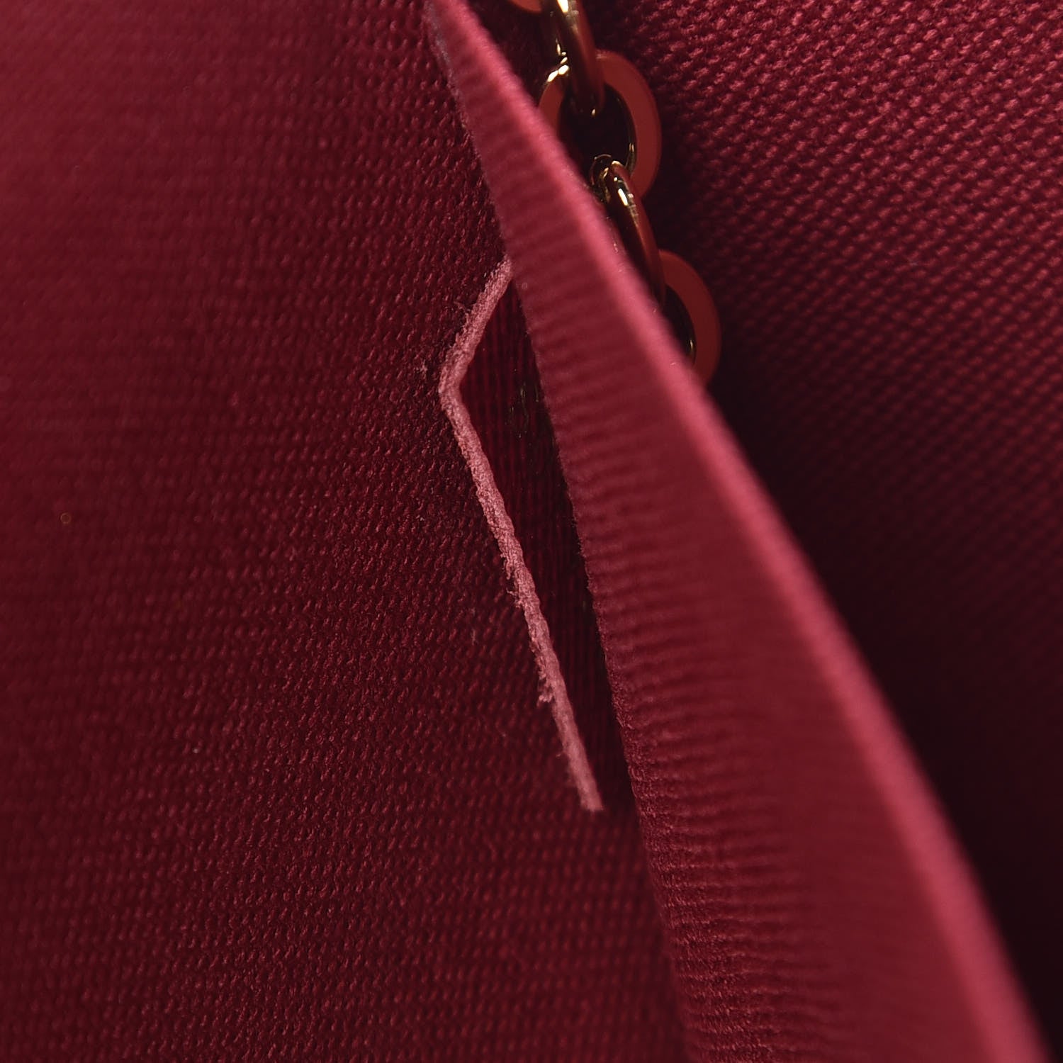 Louis Vuitton Monogram Pochette Felicie Chain Wallet Fuchsia 10 of 11