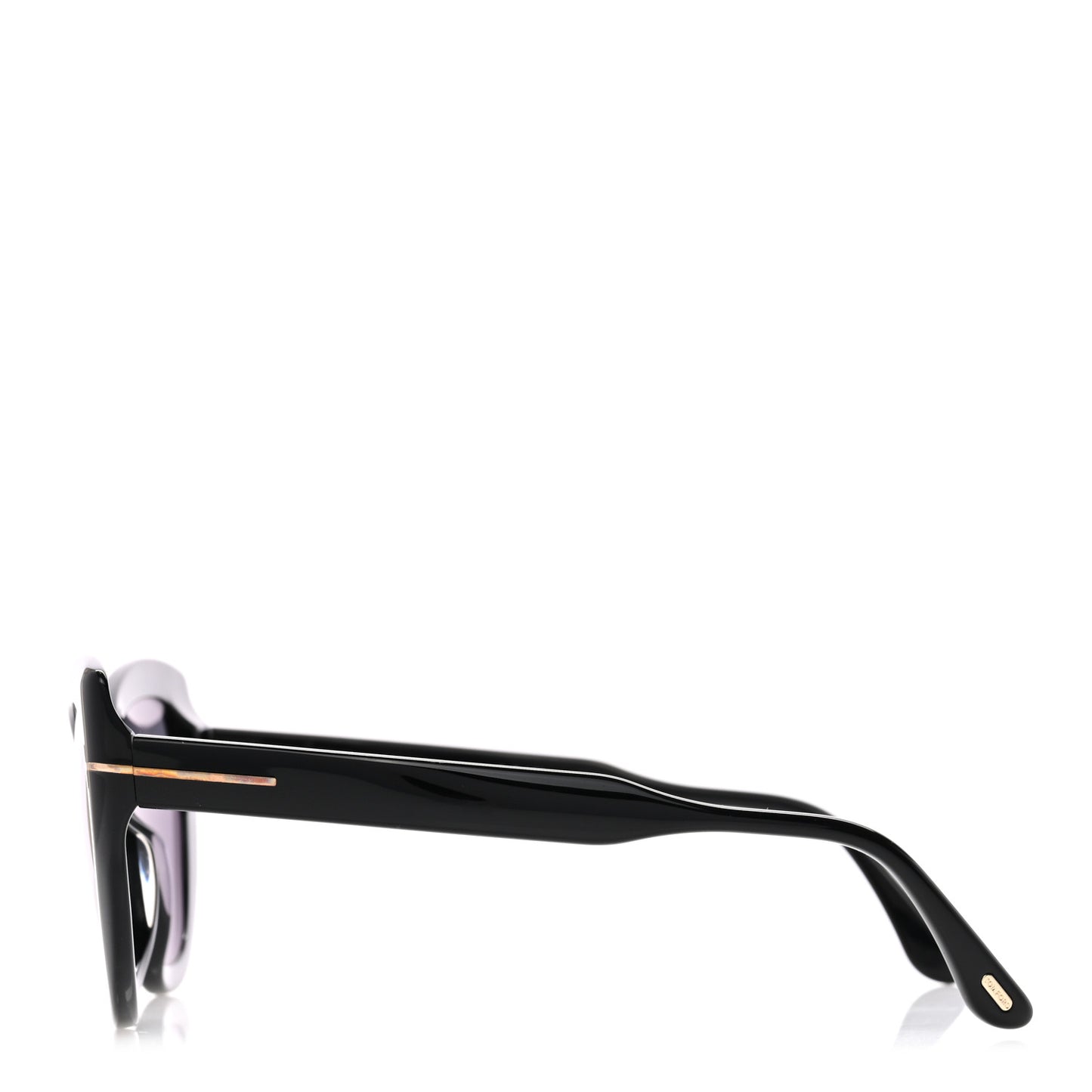 Acetate Anya Cat Eye Sunglasses TF762 Black