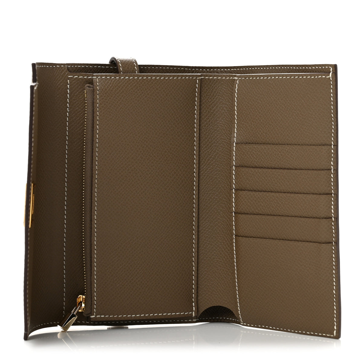 Epsom Medium Kelly Wallet Etoupe