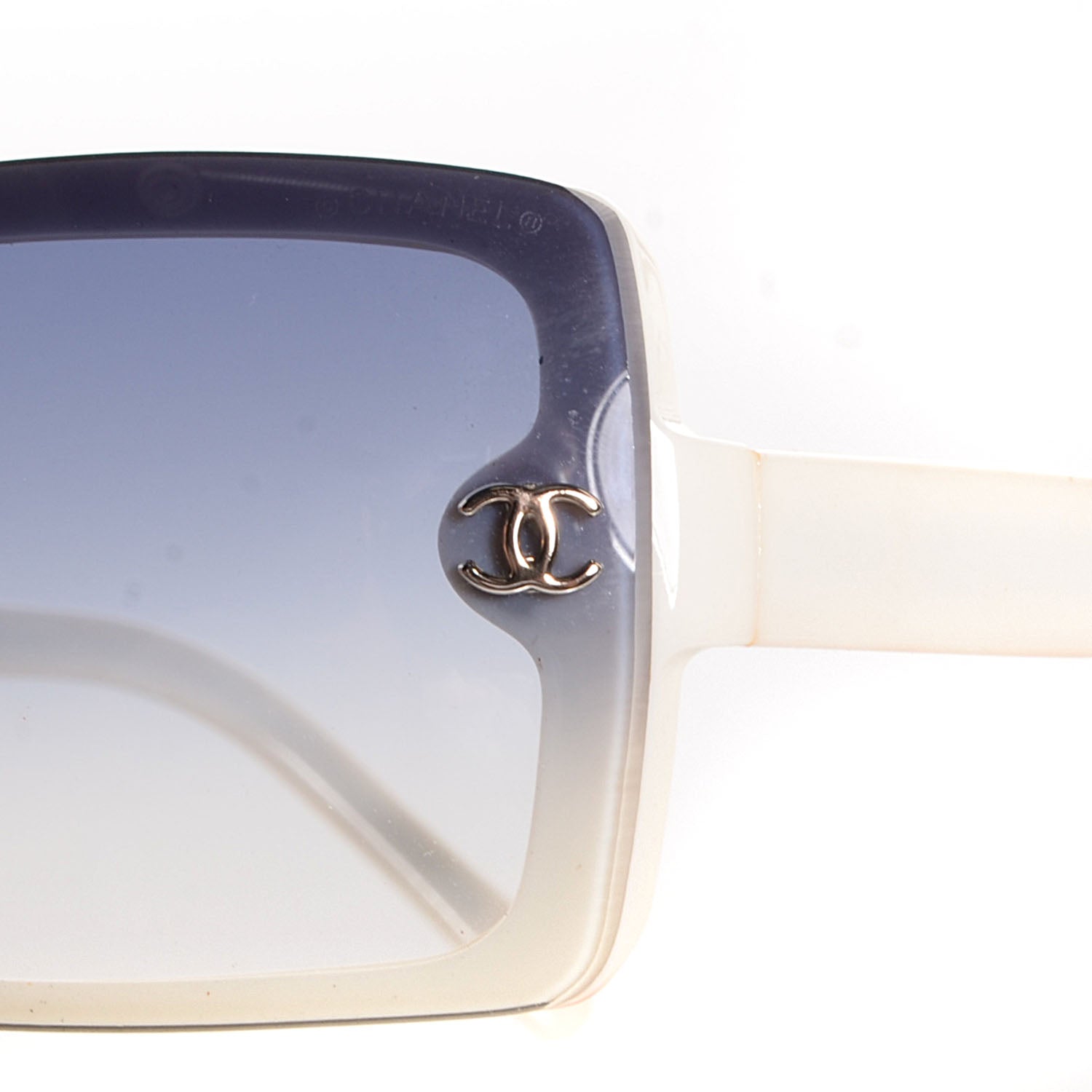 Chanel CC Logo Sunglasses 5065 White 5 of 5