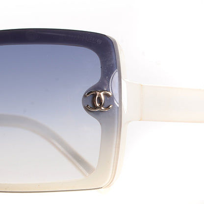 Chanel CC Logo Sunglasses 5065 White 5 of 5