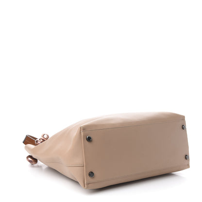 Tom Ford Calfskin Fisherman Hook Drawstring Hobo Bag Blush Nude 4 of 9