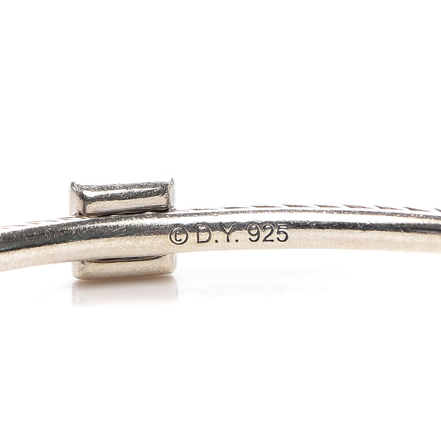 Sterling Silver Diamond 3mm Square Cable Wire Bangle