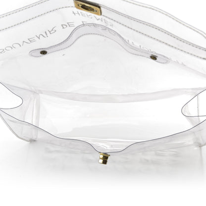 Hermes Vinyl Souvenir De L'Exposition Kelly Transparent 5 of 9