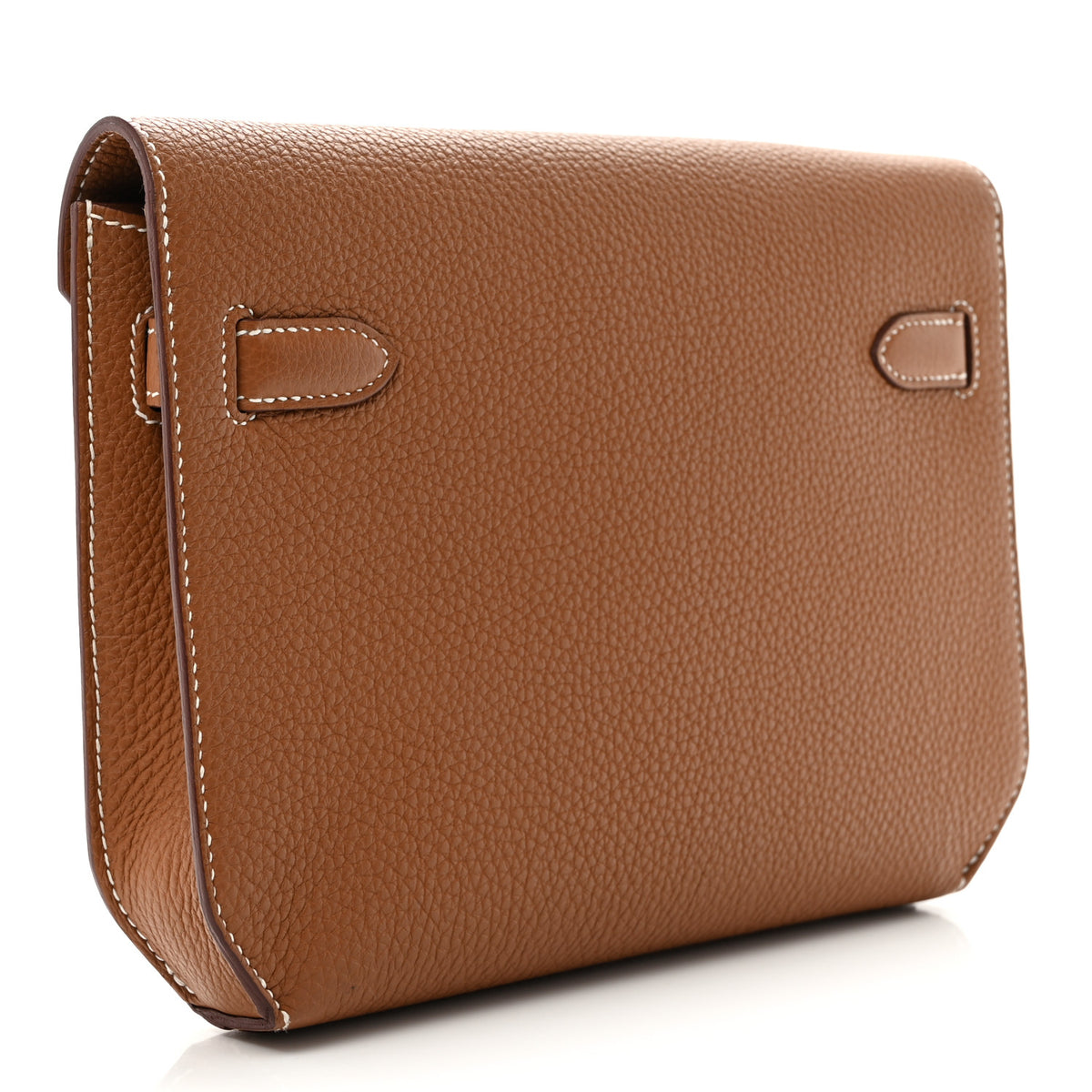 Hermes Togo Kelly Depeches 25 Pouch Gold 3 of 7