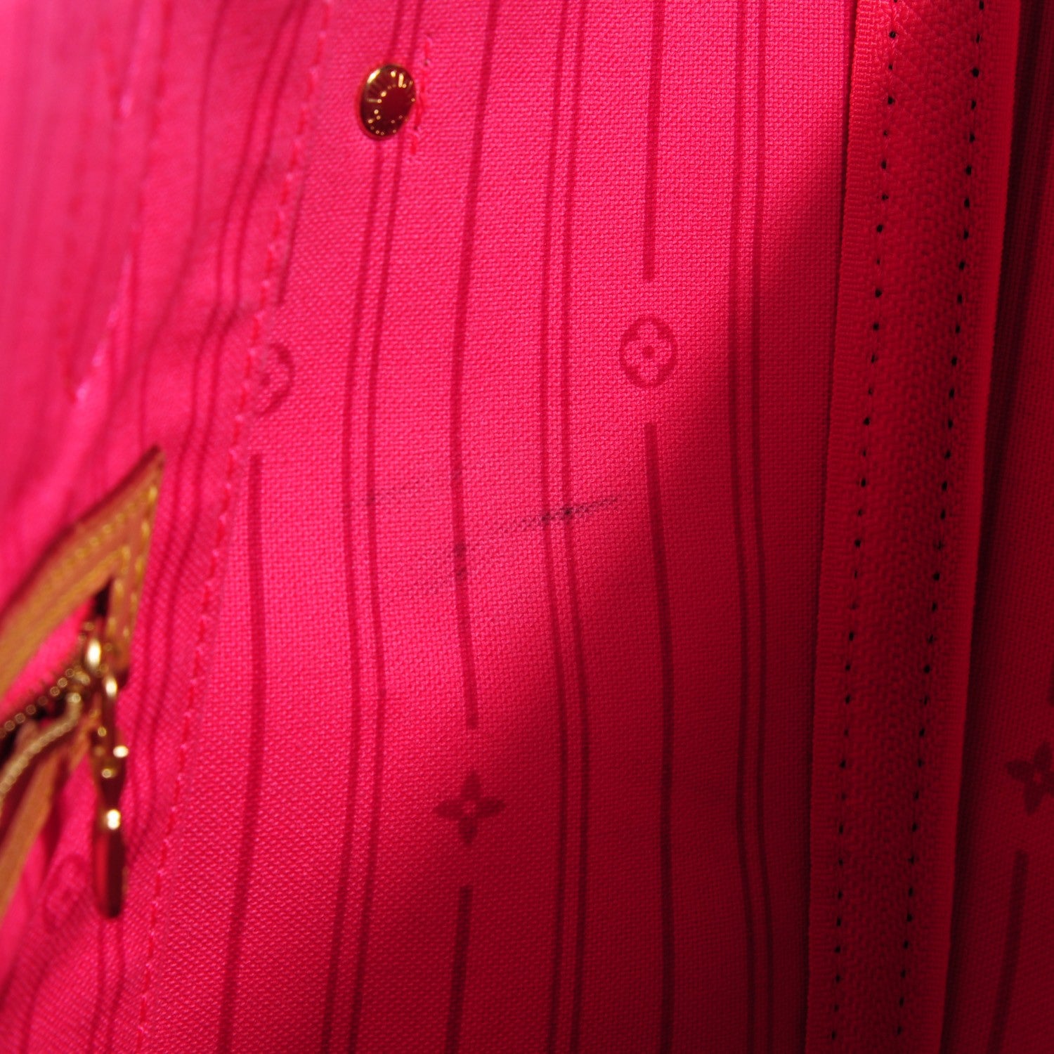 Louis Vuitton Monogram Roses Neverfull MM 5 of 8