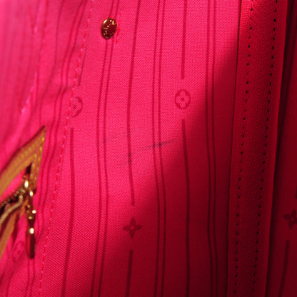 Louis Vuitton Monogram Roses Neverfull MM 5 of 8