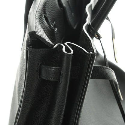 Hermes Taurillon Clemence Birkin 40 Black 18 of 24