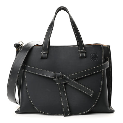 Loewe Calfskin Gate Tote Midnight Blue 1 of 14