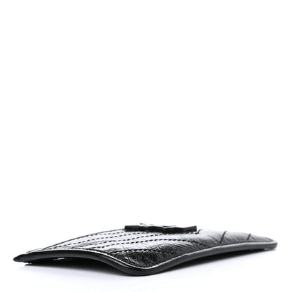 Saint Laurent Crinkled Calfskin Matelasse Monogram Niki Bill Pouch Black 4 of 6