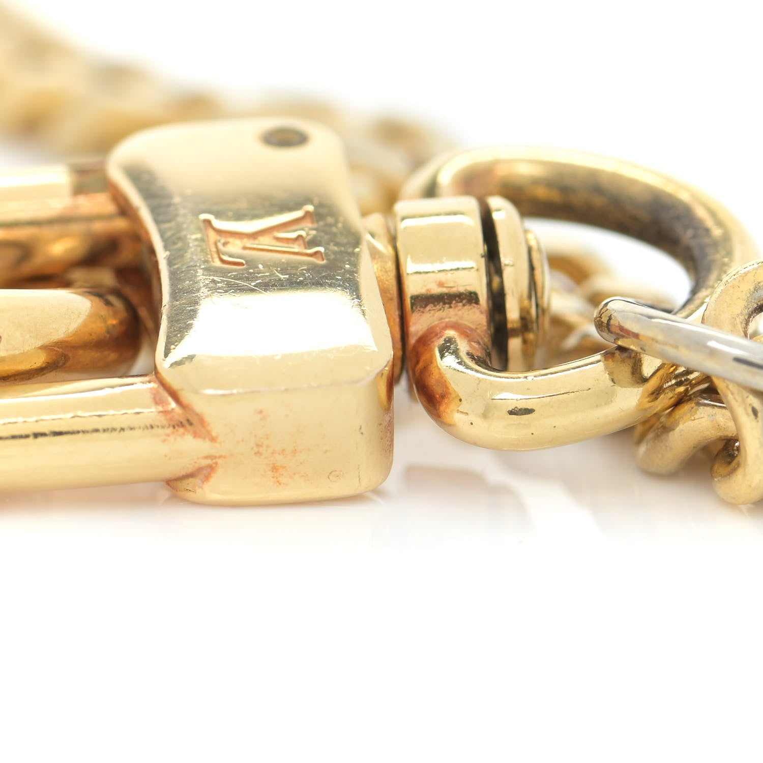 Louis Vuitton Short Chain Strap Gold 6 of 8