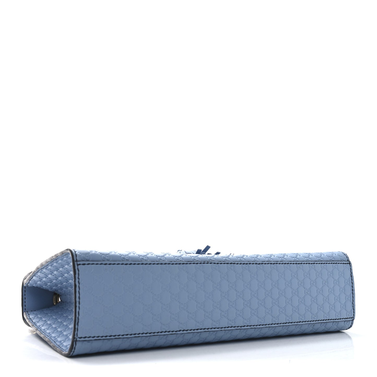 Microguccissima Medium Emily Chain Shoulder Bag Mineral Blue