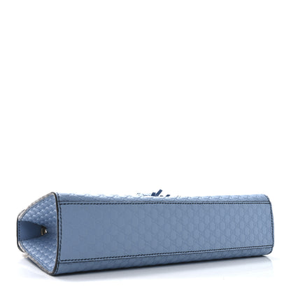 Gucci Microguccissima Medium Emily Chain Shoulder Bag Mineral Blue 4 of 11