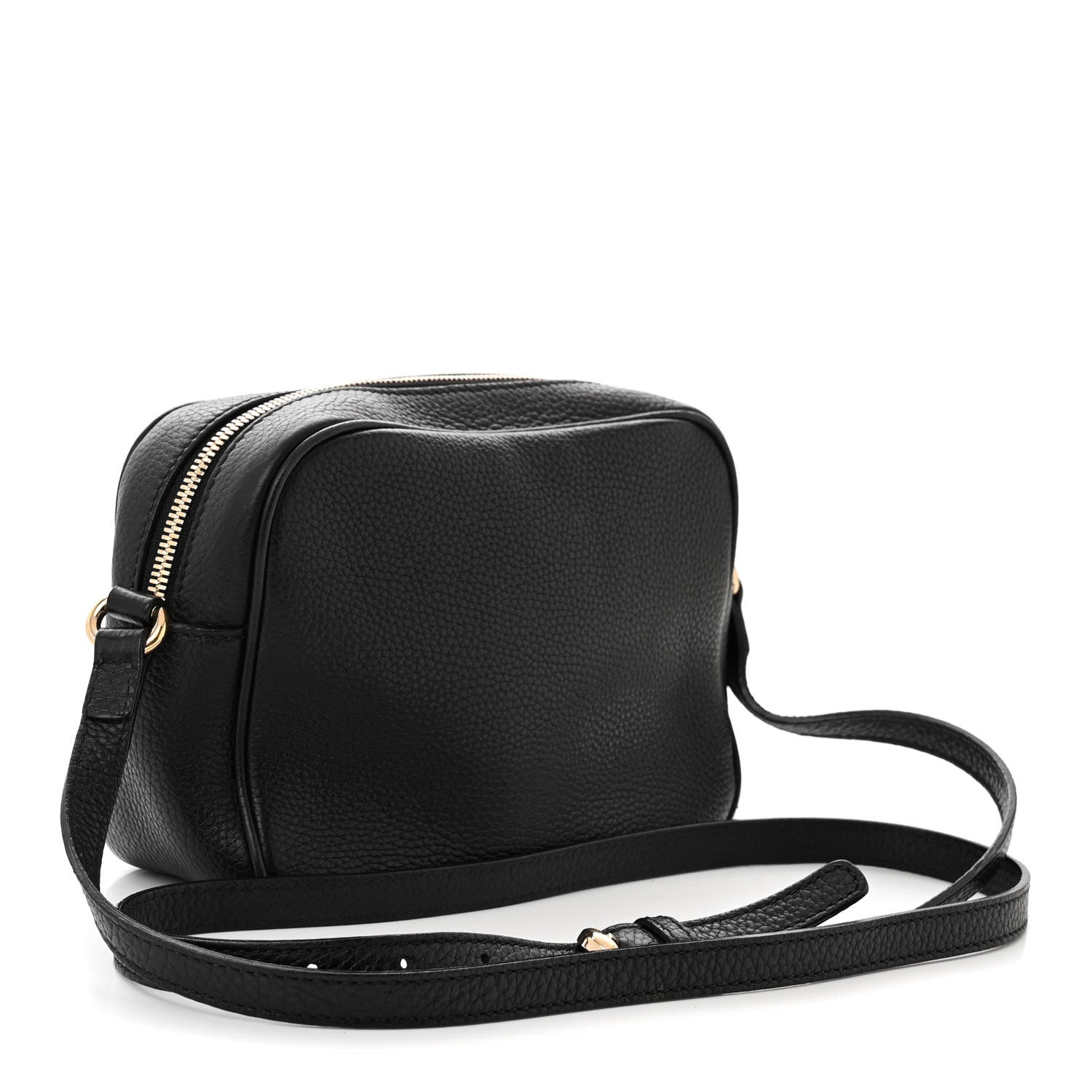 Gucci Pebbled Calfskin Small Soho Disco Bag Black 3 of 10