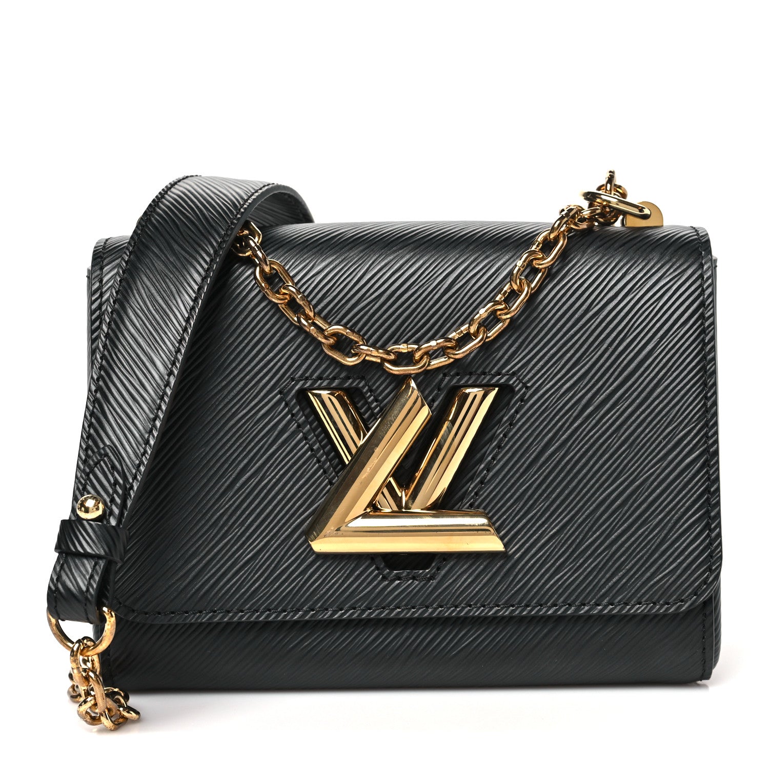 Louis Vuitton Epi Twist Shoulder Bag PM Black 1 of 11