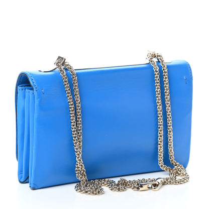 Valentino Garavani Nappa Va Va Voom Shoulder Bag Blue Fluo 3 of 8