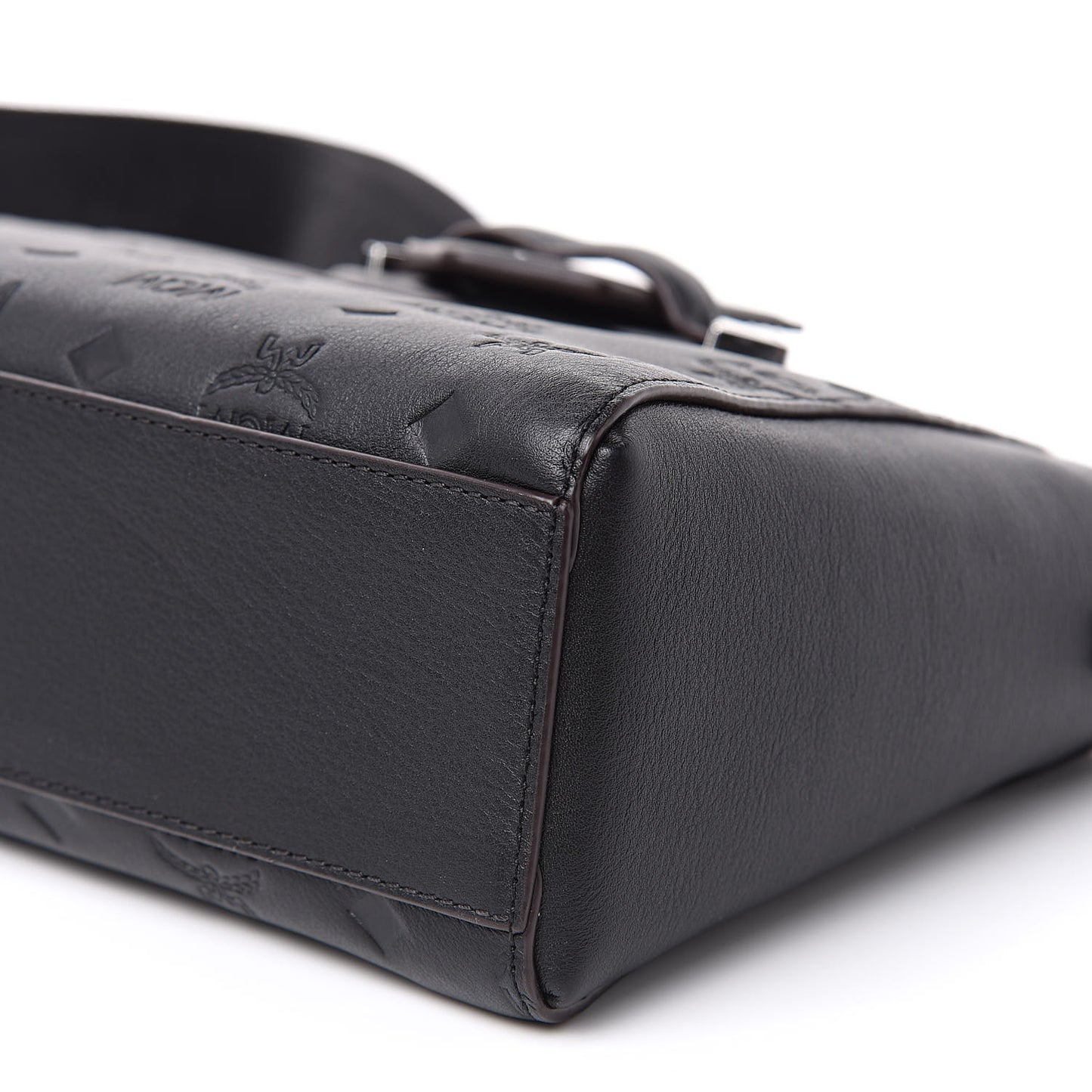 Calfskin Ottomar Essential Crossbody Bag Black