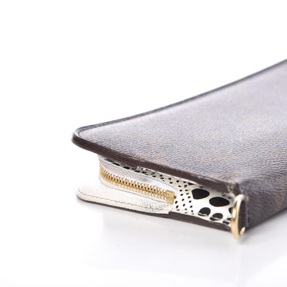 Louis Vuitton Monogram Kusama Waves Insolite Wallet White 10 of 13