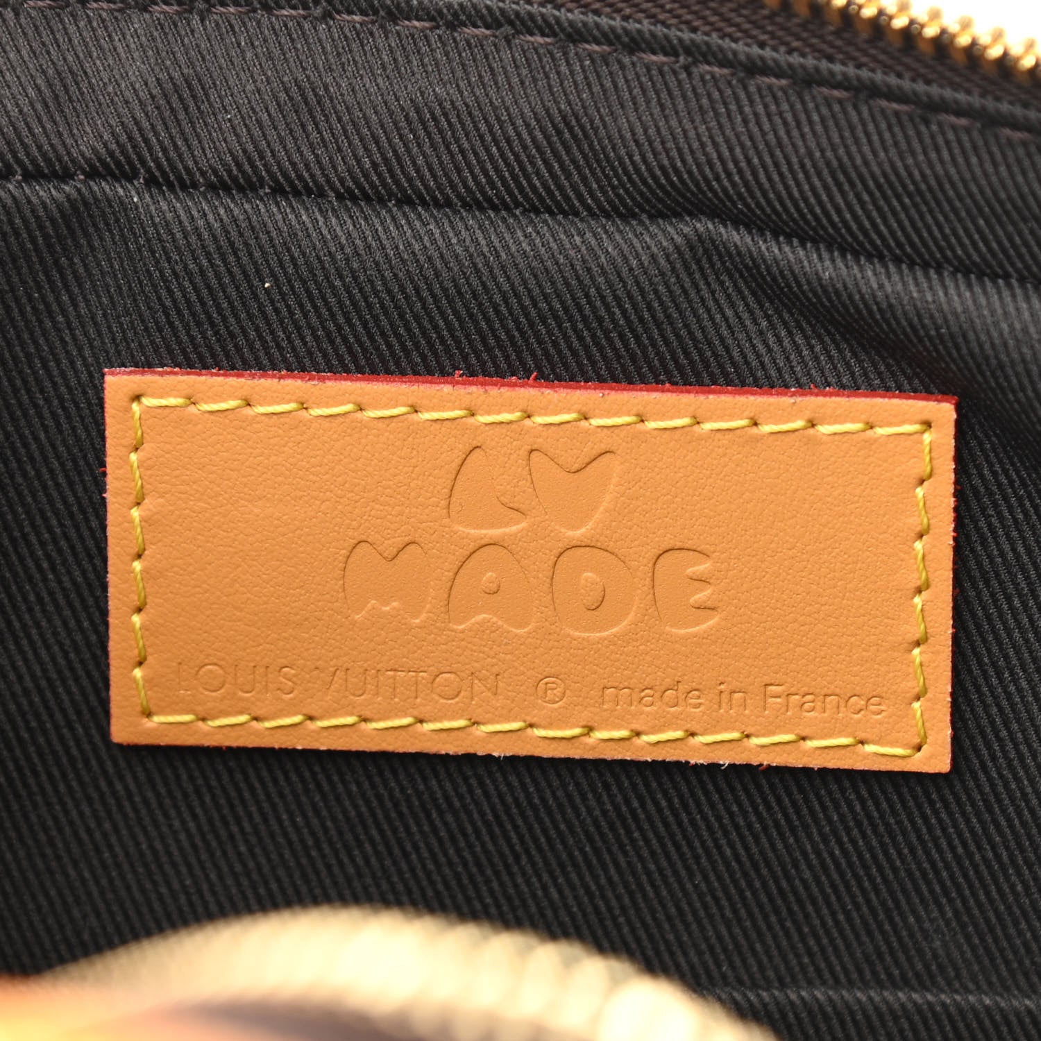 Louis Vuitton X NIGO Reverse Monogram Stripes Trio Messenger 6 of 10